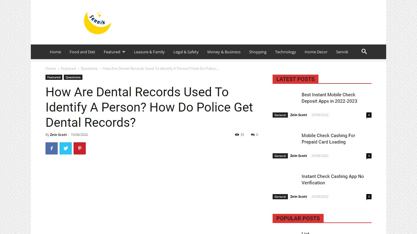 How Are Dental Records Used To Identify A Person? How Do Police Get ...